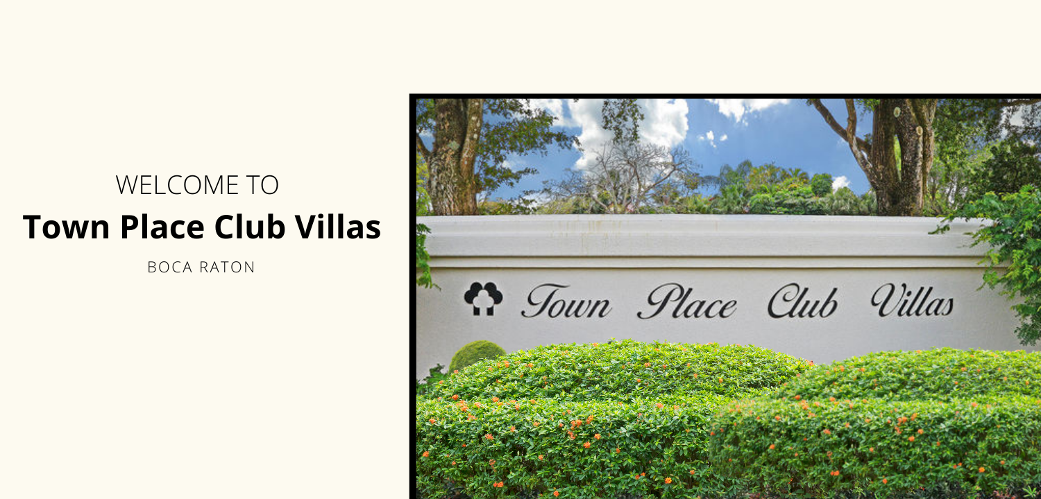 town place club villas - Boca Raton